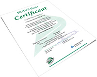 Certificaat BMWT-Keur