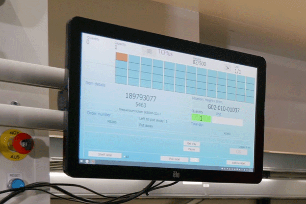 Warehouse Management Software voor de opslag van kleingoed