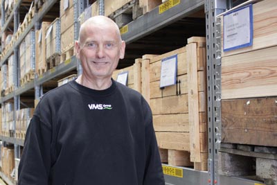 Bo Greve, Warehouse Manager. 