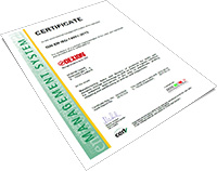 Certificaat 2017 ISO 14001-2015