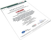Certificaat TUV ISO 9001-2015