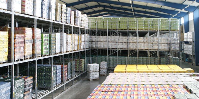 Doorrolstellingen voor pallets