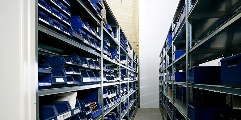 Kunststof magazijnbakken