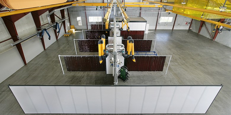 Industriële scheidingswanden
